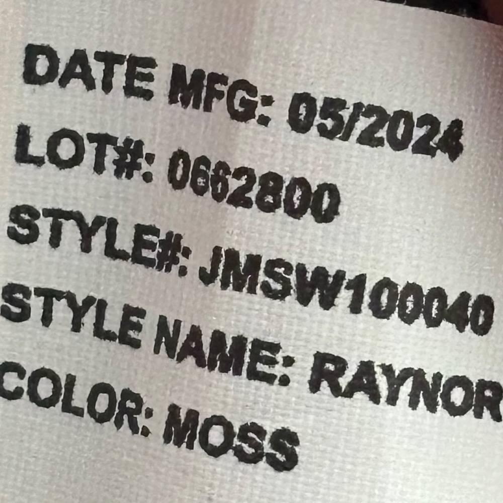 Johnnie-O Mens Raynor Merino 1/4 Zip Sweater, Moss US Size M - Picture 7 of 7